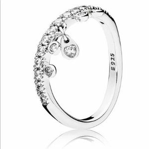 Chandelier Droplets Ring 925 Sterling silver